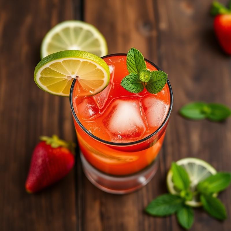 Caipirinha de frutas frescas